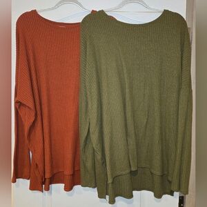 Preowned Good Condition Womens Tunic Tops Bundle Size-XL